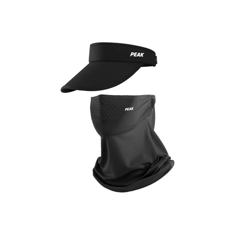 PEAK Double Layer Polyester PVC Sun Protection Hats Unisex Black, Dark Gray-17