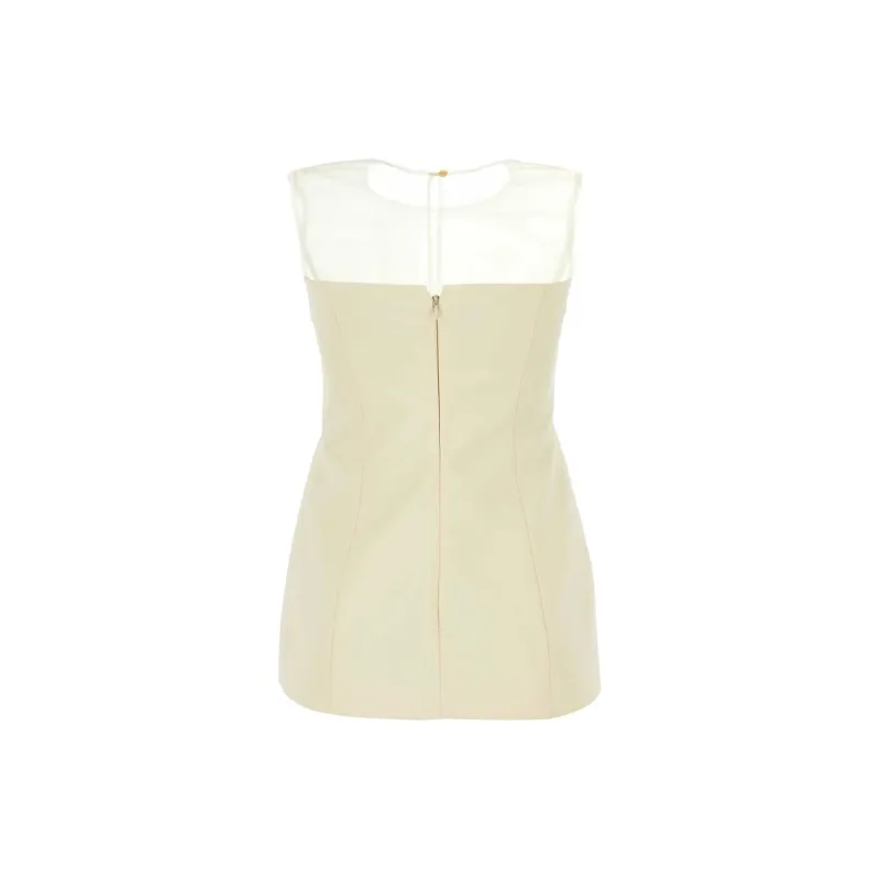 KHAITE Panelled Blouse-1