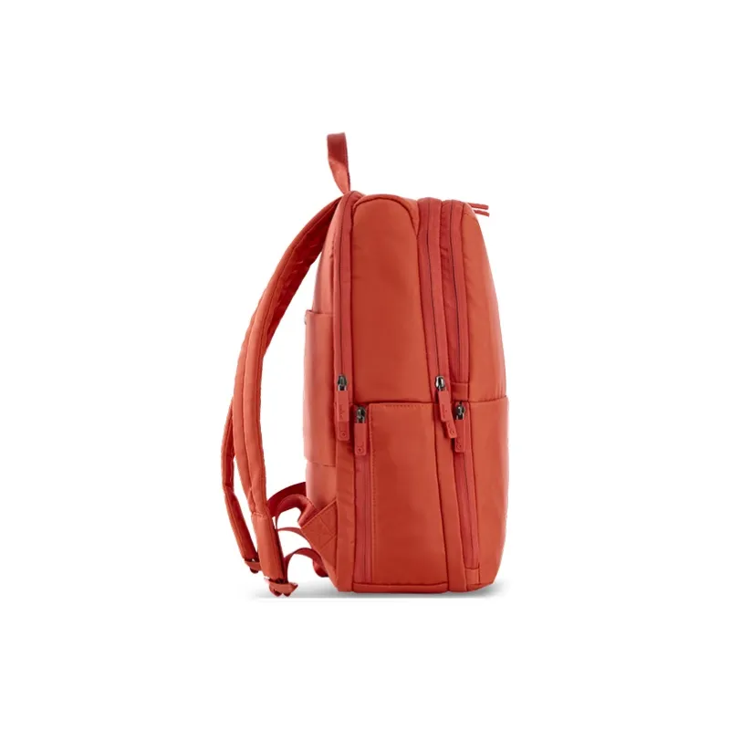 ECHOLAC Polyester Backpack Medium Size Unisex Orange/Black-3