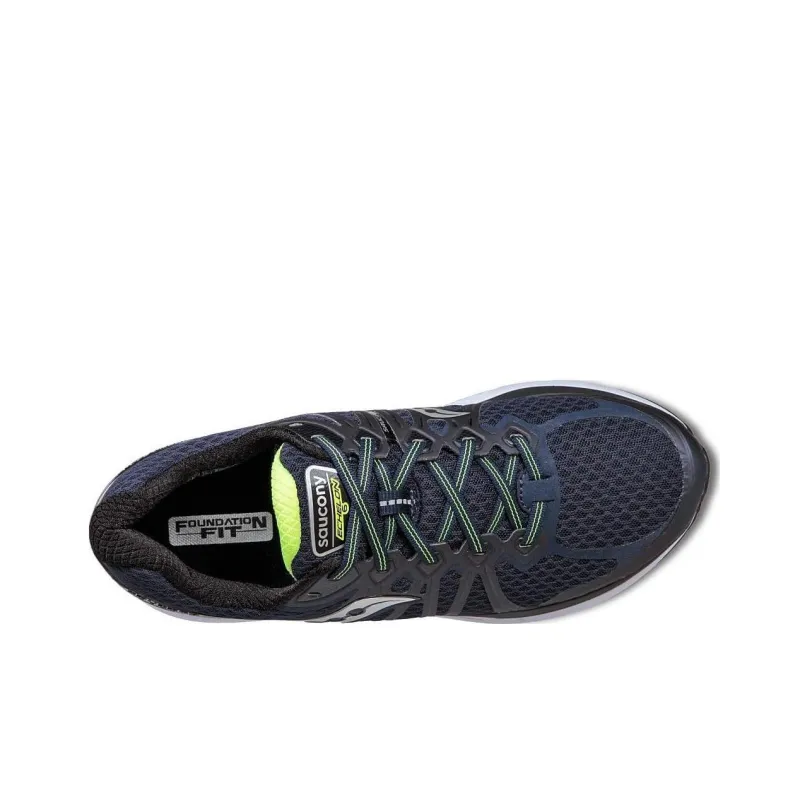 Saucony Echelon 6 Anti-Slip Wear-Resistant Low-Top Running Shoes Men's Blue-3