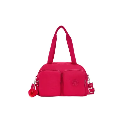 Kipling Recycled Polyamide Portable Crossbody Bag, Shoulder Bag Medium Size Women's Pink