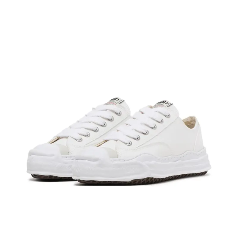 MIHARA YASUHIRO Hank OG Sole Low Top Casual Shoes Unisex White-2