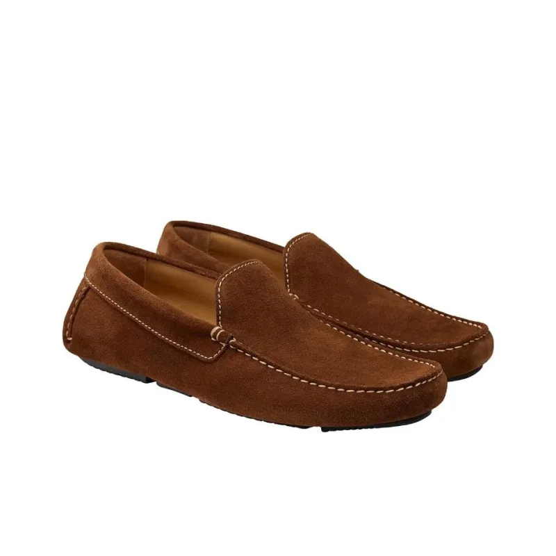 CROCKETT & JONES Como Loafers Men's Brown-3