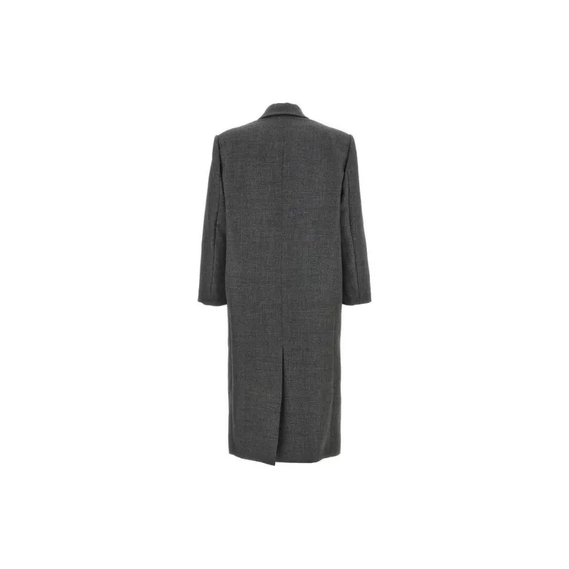 Brunello Cucinelli Long Sleeved Oversized Coat-1