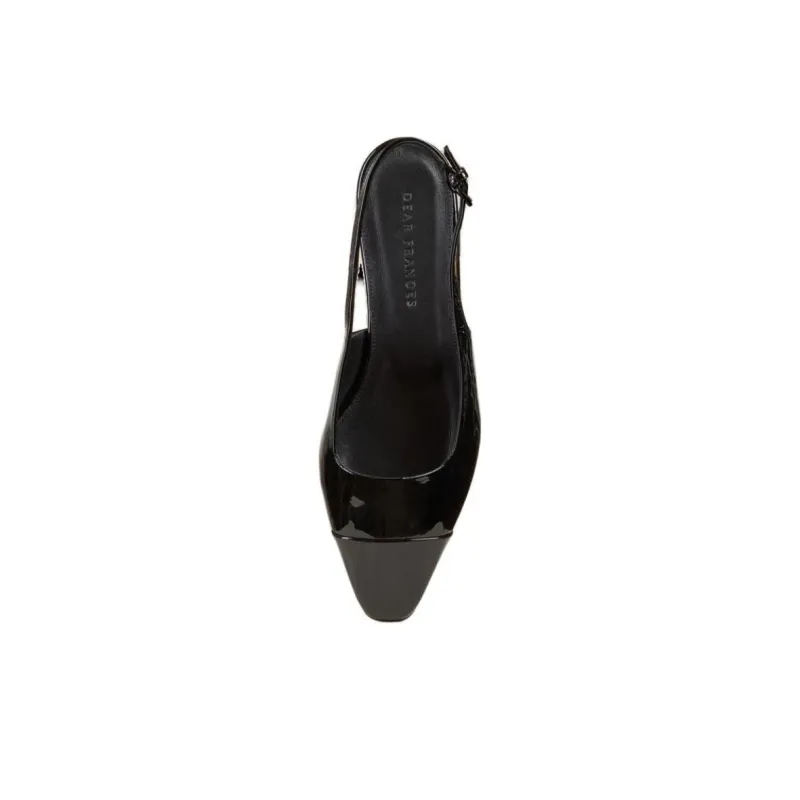 DEAR FRANCES Tia Casual Single Shoes Women's Black-2