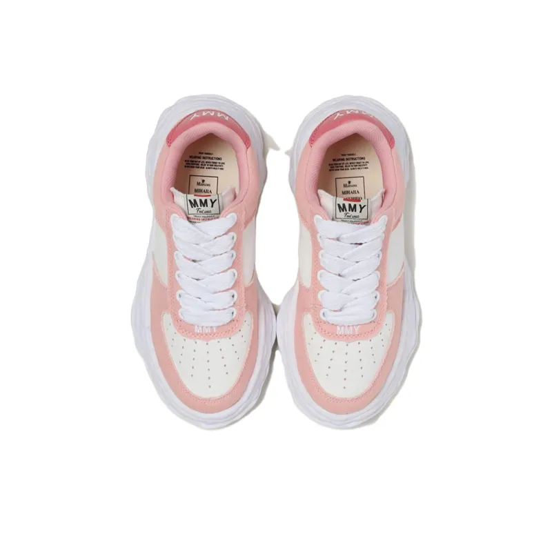 MIHARA YASUHIRO Wayne Low Top Skateboard Shoes Unisex Pink-3