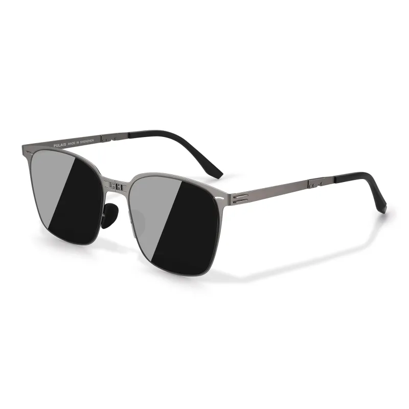 PULAIS Steel Round Sunglasses Unisex-0
