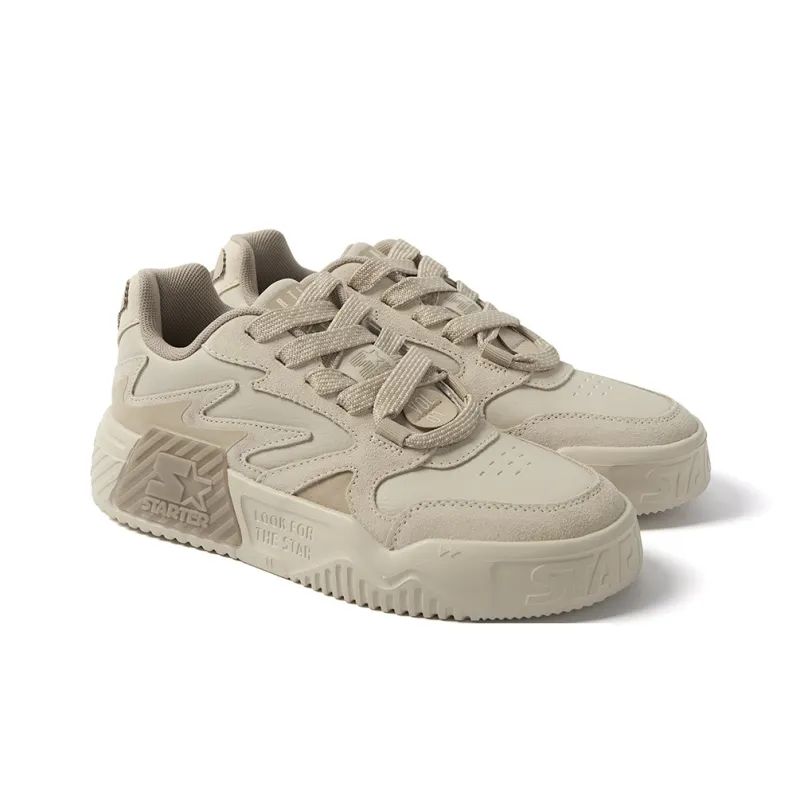 STARTER Vol Series Anti Slip Wear Resistant Low Top Skateboard Shoes Unisex Almond-4