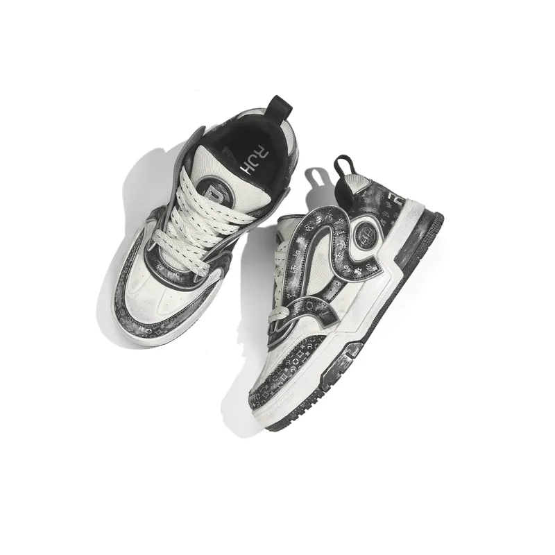ROHR Slip-Resistant Cushioning Low-Top Skateboard Shoes Men's-4