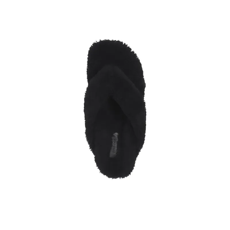 Burberry Quiet Flip Flops Men's Black-4
