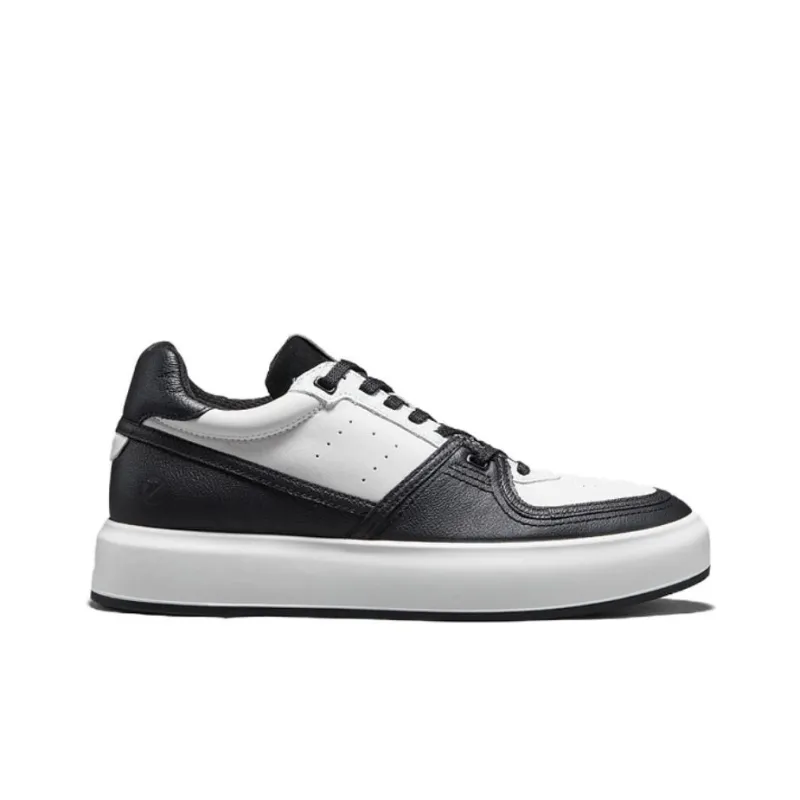 Ecco Skateboard Shoes Men's Black White-1