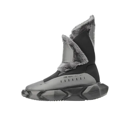 NORVINCY Snow Boots Unisex Iron Gray