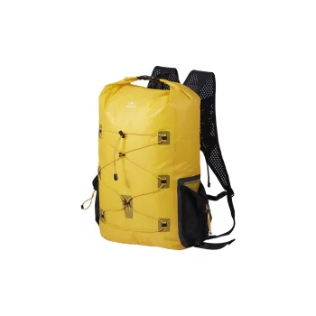 NATUREHIKE 70D Nylon TPU Fabric Backpack Regular Unisex Graphite Black/Autumn Leaves Yellow/Elm Green