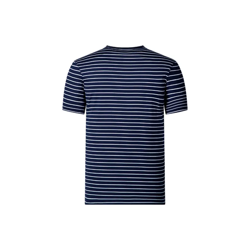 SHANSHAN T Shirt Men's Navy Blue-1