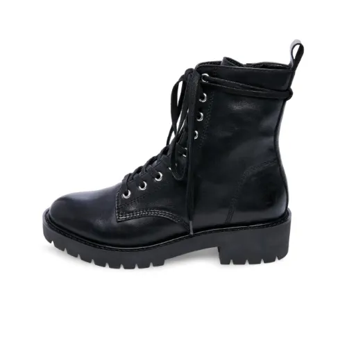 STEVE MADDEN Martin Boots Women's Black