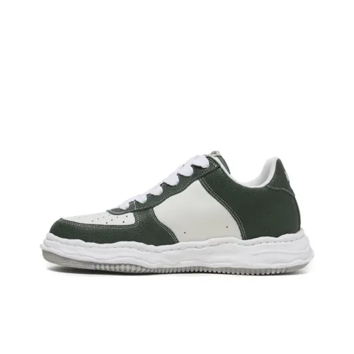 MIHARA YASUHIRO Wayne Low Top Casual Shoes Unisex Dark Green
