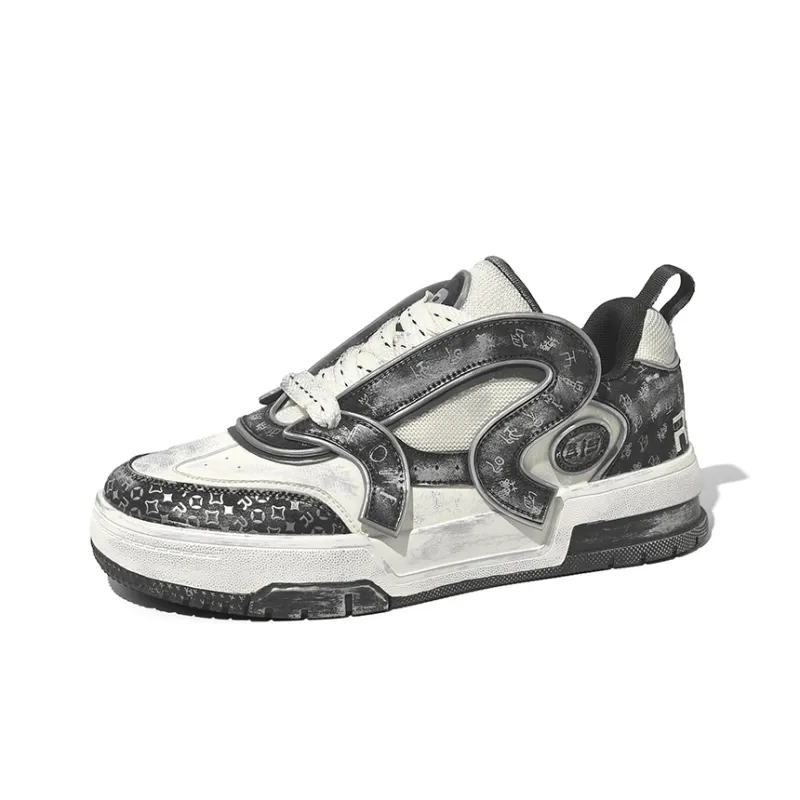 ROHR Slip-Resistant Cushioning Low-Top Skateboard Shoes Men's-2