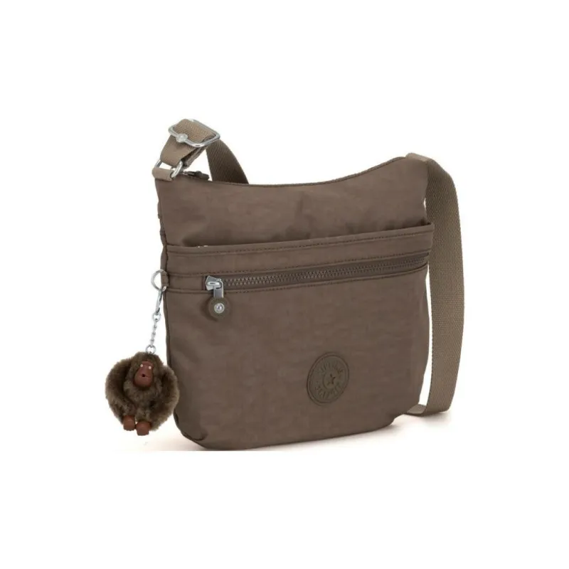 Kipling Polyamide Crossbody Bag, Shoulder Bag Women's Pure Beige-1