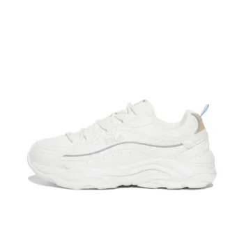 FILA Ray Anti Slip Wear Resistant Low Top Casual Shoes Unisex White
