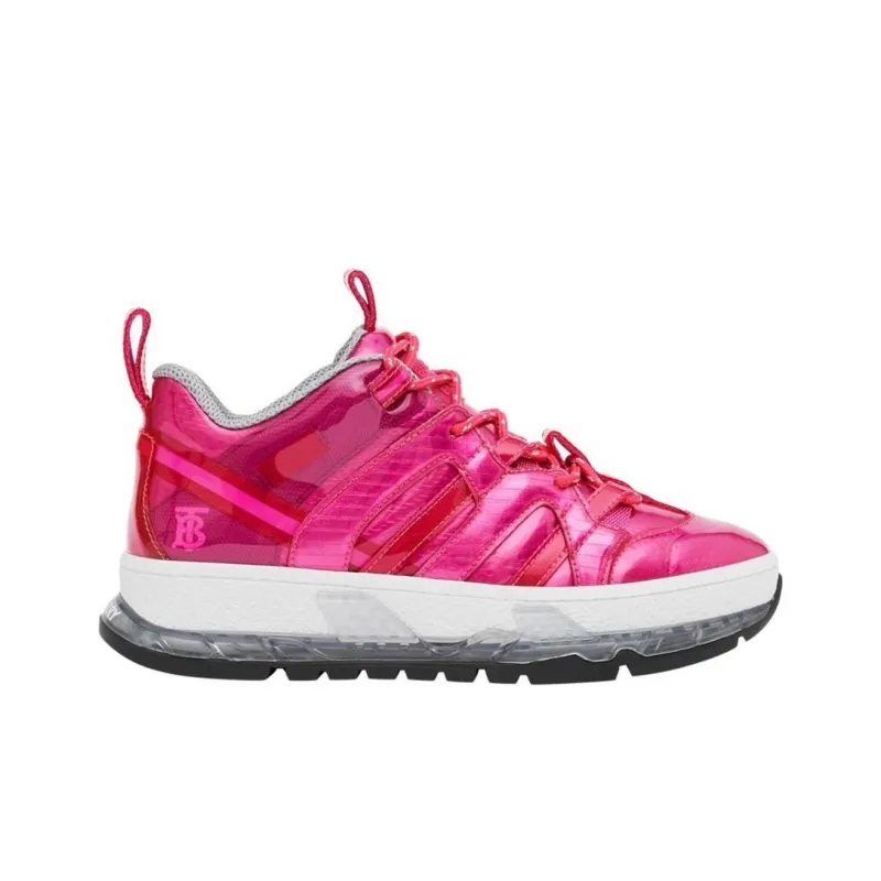 Burberry Low Top Casual Shoes Women's Fuchsia-1