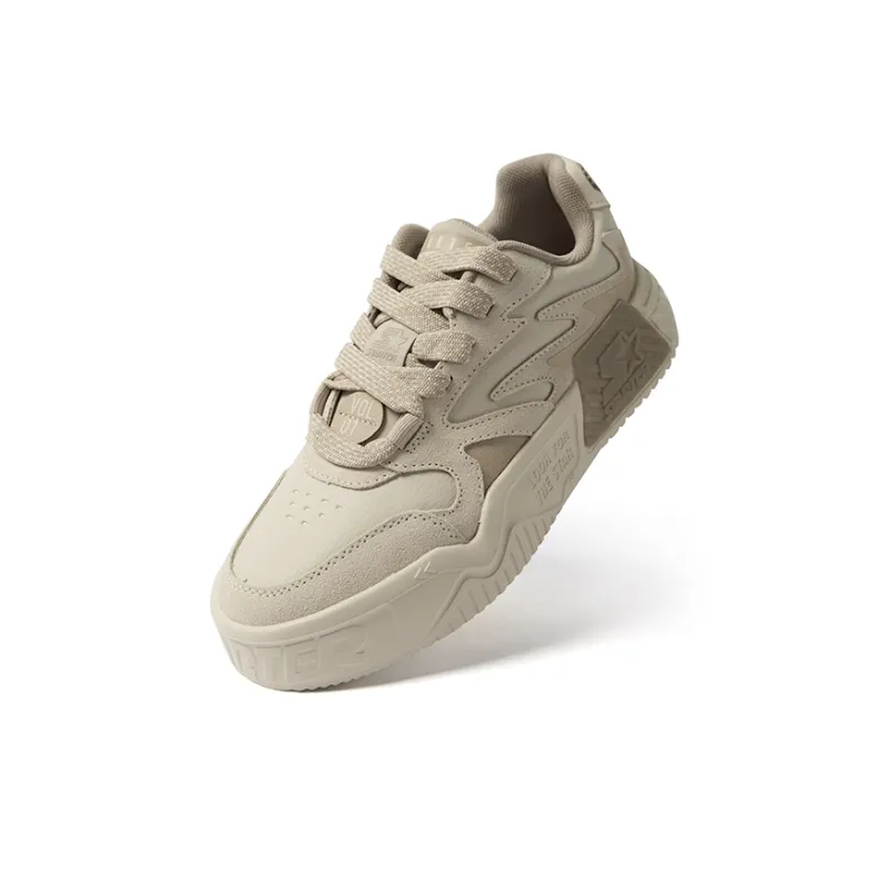 STARTER Vol Series Anti Slip Wear Resistant Low Top Skateboard Shoes Unisex Almond-3