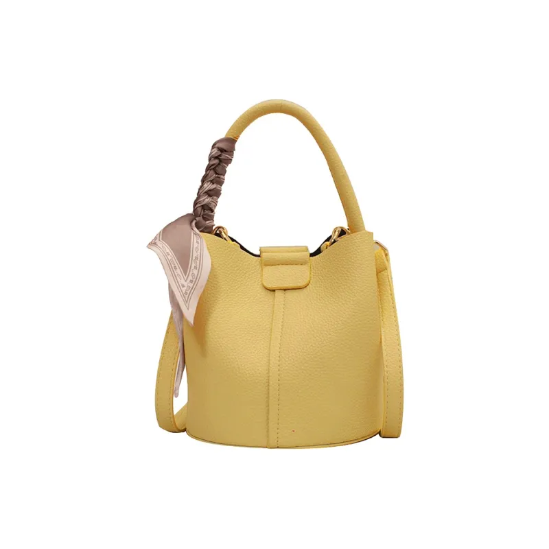 Bywhich PU One Shoulder Handbag Crossbody Bag Regular Women's White-4