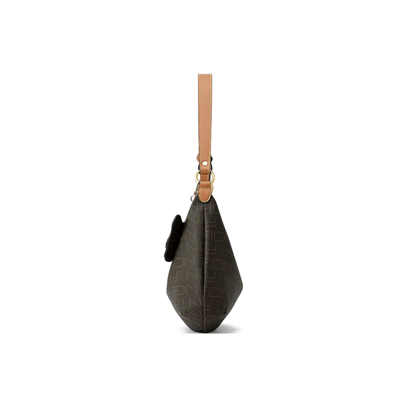 FION Shoulder Bags Coffee/Tea Brown-4