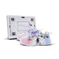 White Pink Blue-Flower Fall Girlish-ZLA2058D-FL1