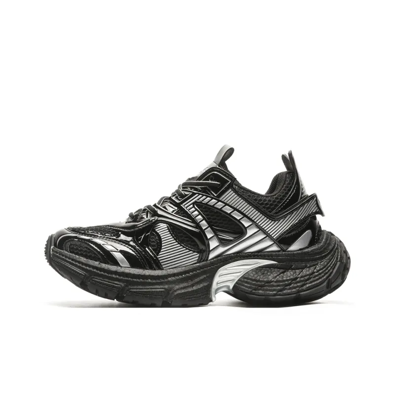 BLVCK PARIS Dark Night Series Low Top Chunky Sneakers Unisex-1