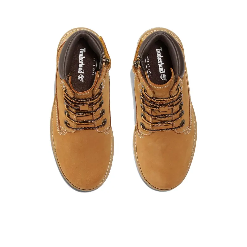 Timberland COURMA Kid 6 Waterproof, Abrasion Resistant Cushioning Ankle Length Outdoor Boots Women's Orange Yellow-4