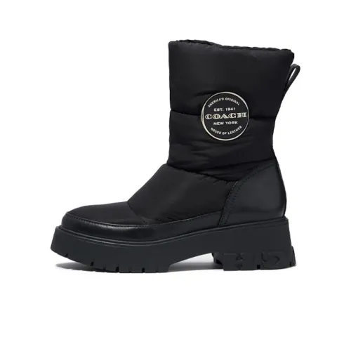 COACH Ankle Boots Women's Black