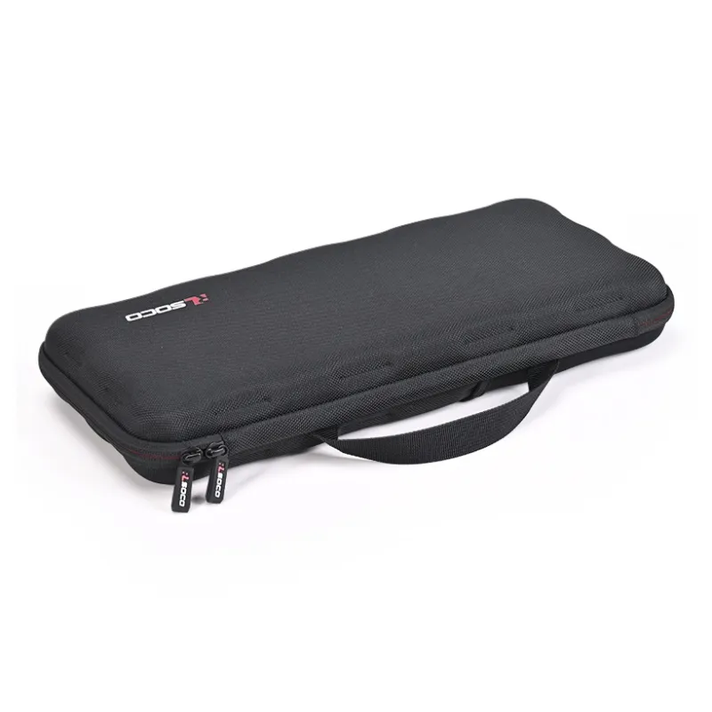 RLSOCO Wear Resistant Oxford Mice Keyboard Combo 87 All in One Storage Bag Unisex Black-2
