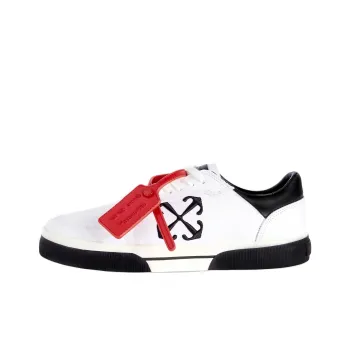 OFF WHITE New Low Vulcanized White Black