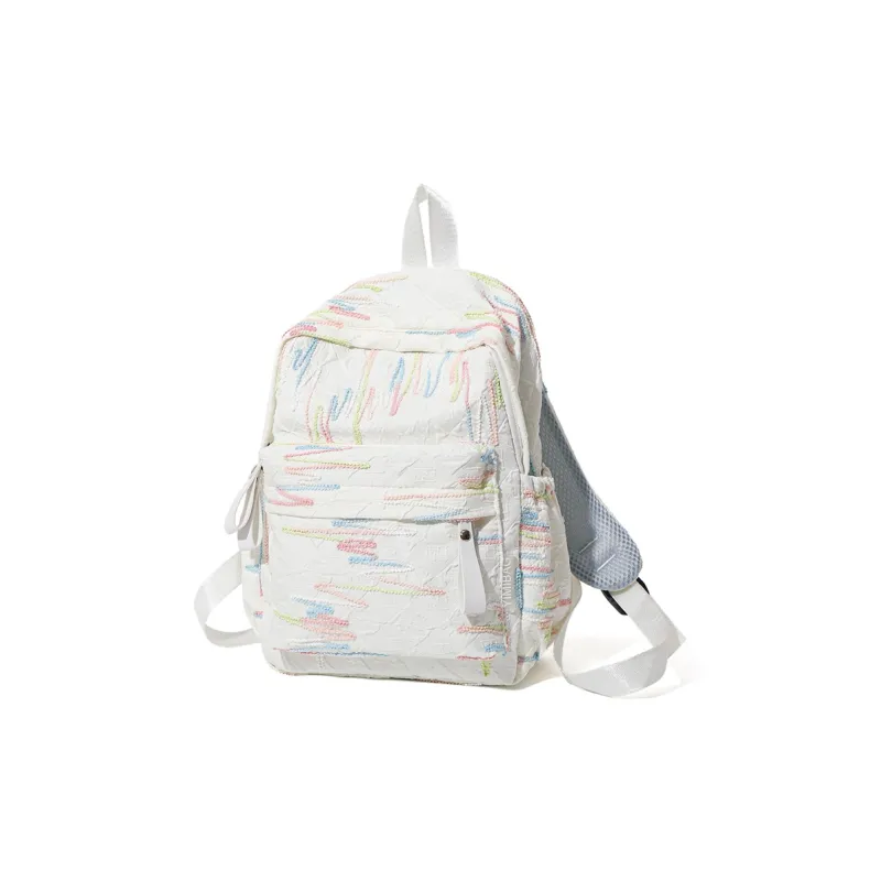 MASTER CANVAS Fabric Casual Minimalist Style High-Value Student Backpack Women's Multicolor-1