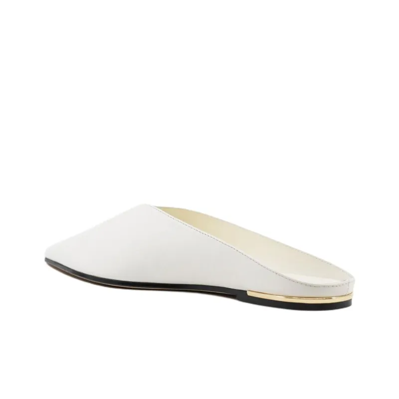 STUDIO AMELIA Wrap-toe Slippers Women's White-2