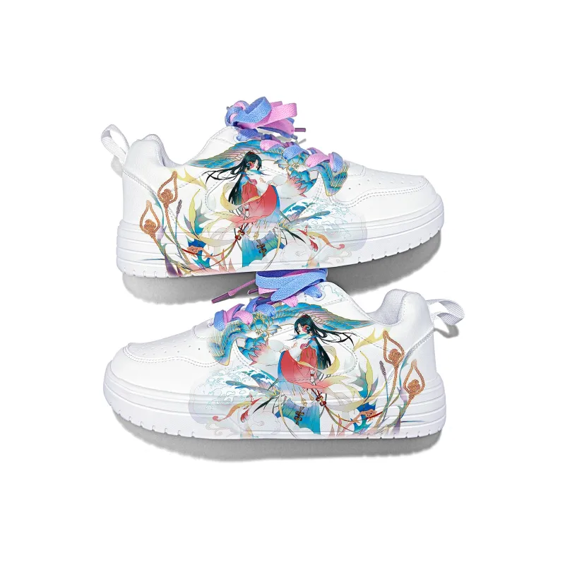 Cold Cicadas Yesterday Lightweight And Breathable Low-Top Skateboard Shoes Unisex-5