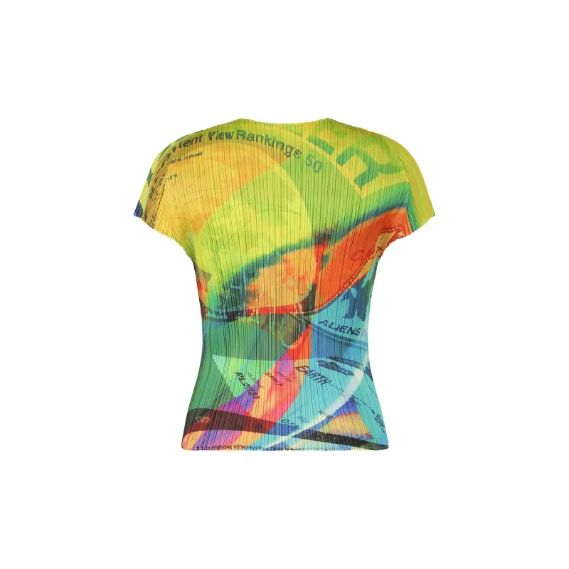 PLEATS PLEASE ISSEY MIYAKE Voyager T shirt-1