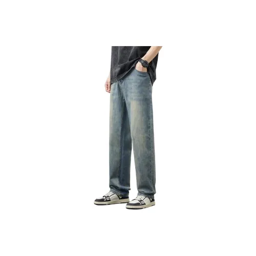 Tonlion Jeans Unisex Nostalgic Color