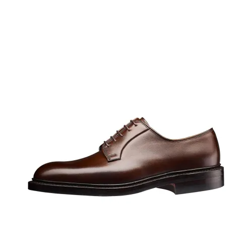 CROCKETT & JONES Dress Shoes Men Low-Top Dark Brown