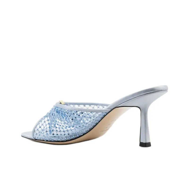 STUDIO AMELIA Flip Flops 7cm Women's Blue-2