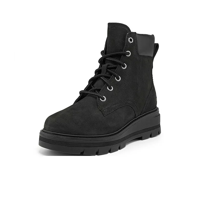 Timberland Cheyenne Valley Mid Wide Fit Boot 'Black Nubuck' Women's-2