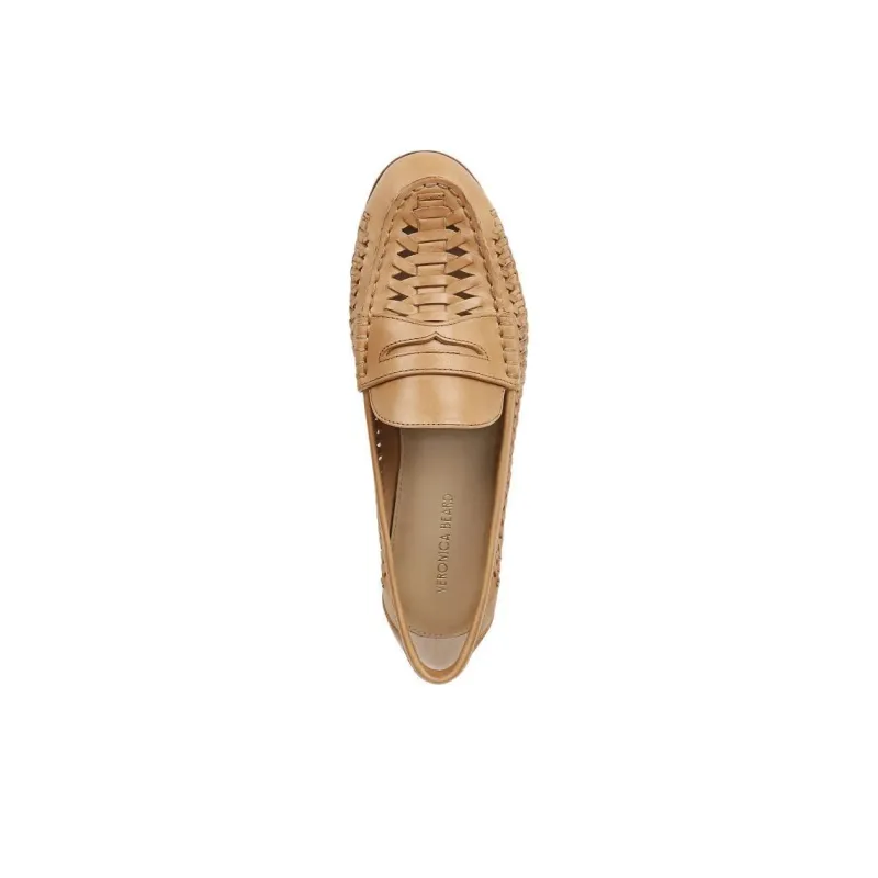 VERONICA BEARD Penny Loafers Women's Beige-4