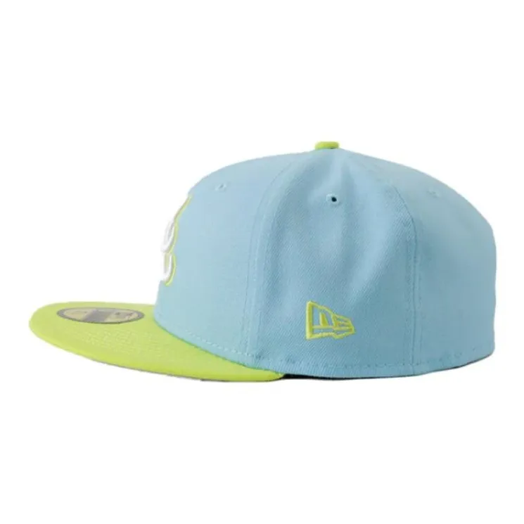 New Era Baseball Caps Unisex Cyber Green/Blue-2