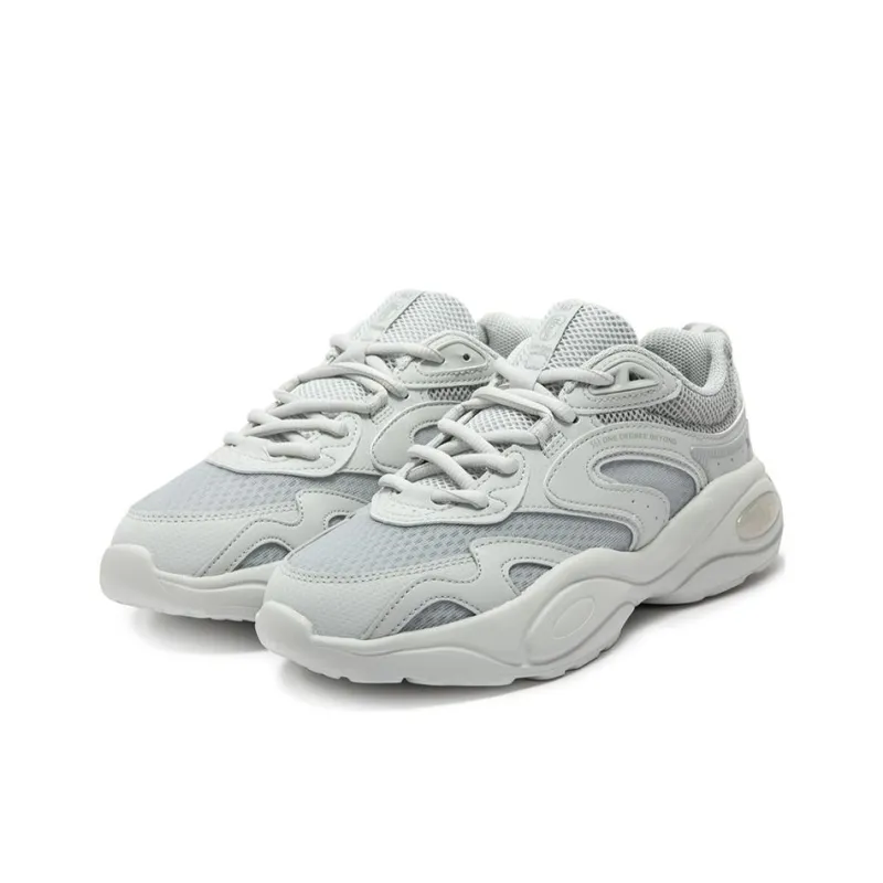 361° Life Collection Abrasion Resistant Low Top Casual Shoes Women's Gray-2