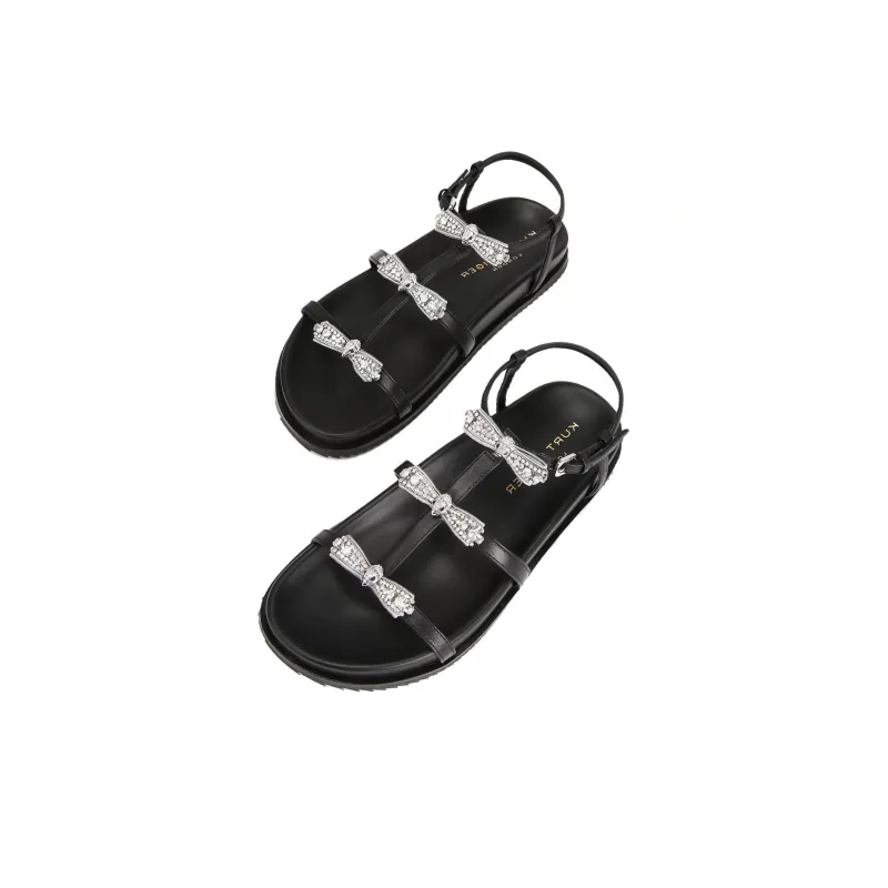 Kurt Geiger London Pierra Strap Sandals Women's Black-3