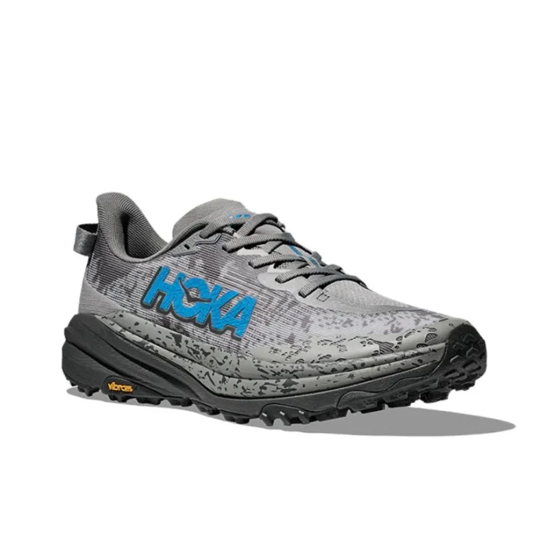 HOKA ONE ONE Speedgoat 6 Galactic Grey Hoka Blue-3