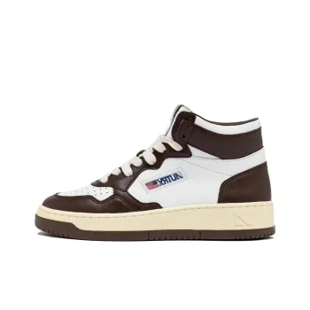AUTRY Medalist High-Top Skateboard Shoes Men's White Umber