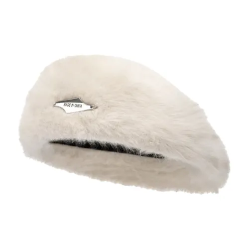 Mulinsen Rabbit Fur Blend Berets Unisex