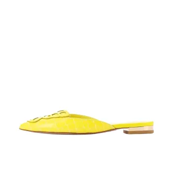 Sophia Webster Butterfly Wrap-toe Slippers Women's Yellow
