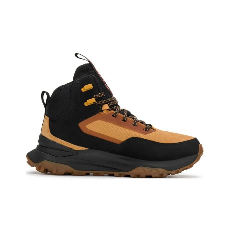 Timberland Wear Resistant High Top Trekking Shoes Men's Yellow Black-1